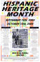 Thumbnail image of item number 1 in: '[Hispanic Heritage Month poster, 2005]'.