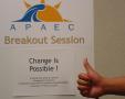 Image: [Breakout Session sign for APAEC]