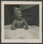 Photograph: [Photograph of baby Paul on the floor]