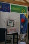 Photograph: [Display of AIDS quilt]