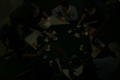 Photograph: [Game table from above at UNT Casino Night]