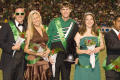 Photograph: [Homecoming Court on field at Homecoming game, 2007]