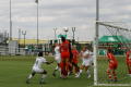 Photograph: [Players in front of South Alabama goal]