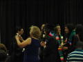 Primary view of [Woman taking picture of graduating students]