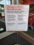 Photograph: [COVID-19 social distancing signage at Target in Denton]