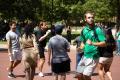 Primary view of [People dancing in the Library Mall courtyard, 3]