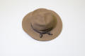 Photograph: [U.S. officer's campaign hat, World War I]