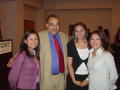 Photograph: [Students with staff at Hispanic Heritage Month event]