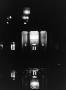Photograph: [Photograph of the front of a building at night]