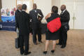 Photograph: [Group standin-=[]g at 2012 TABPHE conference]