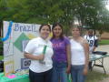 Photograph: [Brazil booth and sponsors at 2004 Carnival]
