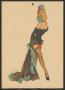 Clipping: [Showgirl Pin-up Doll by Ben-Hur Baz]