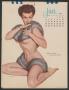 Primary view of [The 1953 Esquire and Ballyhoo Pin-up Girls Calendar]