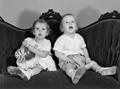 Photograph: [Byrd and Pam as toddlers, 6]