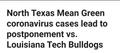 Image: [Headline regarding cancelation of University of North Texas football…