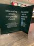 Photograph: [COVID-19 signage in Starbucks on UNT campus]