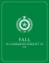 Pamphlet: [Commencement Program for University of North Texas, Fall 2020]