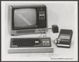 Photograph: [Advertisement for the TRS-80 computer]