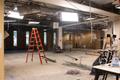 Photograph: [MEP renovations on the first floor of the Willis Library, 14]