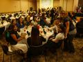 Photograph: [Tables of students at 2008 Hispanic Heritage banquet]