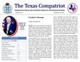 Journal/Magazine/Newsletter: The Texas Compatriot, Fall 2013