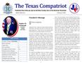 Journal/Magazine/Newsletter: The Texas Compatriot, Winter 2014