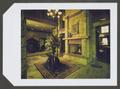 Thumbnail image of item number 1 in: '[Fireplace and table with a floral arrangement, 2]'.