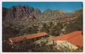 Postcard: [Postcard of the Chisos Mountains Cottages]