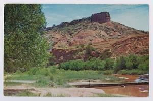 Primary view of object titled '[Postcard of the Palo Duro Canyon]'.