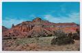 Primary view of [Postcard of Capitol Peak in Palo Duro Canyon]