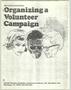 Text: Organizing a volunteer campaign