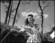 Photograph: [Avesta Favorite Edna Jo Allen Posing Outside #2, 1944]