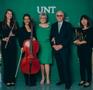 Photograph: ["Green carpet" at the UNT College of Music Gala, 13]