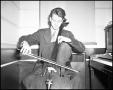 Photograph: [Paul Anderson Playing the Cello]