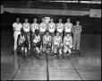 Photograph: [Basketball Team Group Photograph #2 - Men - Freshmen - 1960]