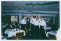 Photograph: [A group of students in a ballroom]