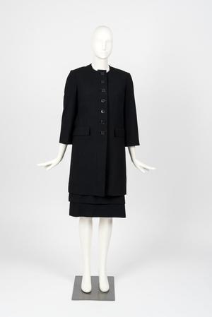Primary view of object titled 'Evening coat'.