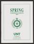 Pamphlet: [Commencement Program for University of North Texas, May 9 -10, 2014]