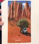 Photograph: [Desert landscape and robot gouache painting for Instagram challenge,…