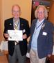Primary view of [Bill Watts presents award to Earl T. Smith at TXSSAR Dallas Chapter meeting: February 10, 2018]