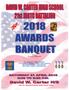 Primary view of [David W. Carter High School 2018 Awards Banquet pamphlet]