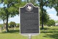 Photograph: [Historical marker at Abston Cemetery]