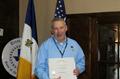 Photograph: [Will Graham receives Supplemental Certificate at TXSSAR Arlington Ch…