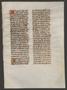 Primary view of [14th Century Prayer Book Leaf, Origin Unknown]
