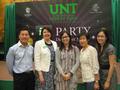 Primary view of [Diane Crane and Thiraroj Jariyakul with women at UNT alumni party in Bangkok, 1]