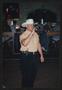 Primary view of [Scott Lloyd singing for the crew at Round Up Saloon: Lone Star Ride 2002 event photo]