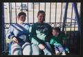 Photograph: [Katie "Mama Spice" and family, 2: Lone Star Ride 2003 event photo]