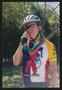 Photograph: [Cyclist talking on the phone with a confused expression: Lone Star R…