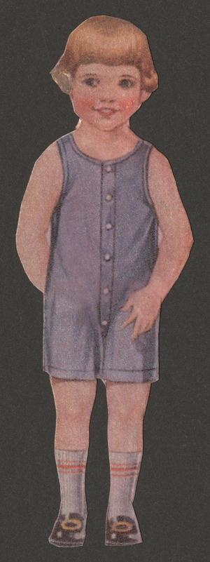 Primary view of object titled '[Buttercrust Bread Boy paper doll]'.