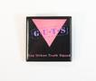 Photograph: [GUTS (Gay Urban Truth Squad) Button, undated]